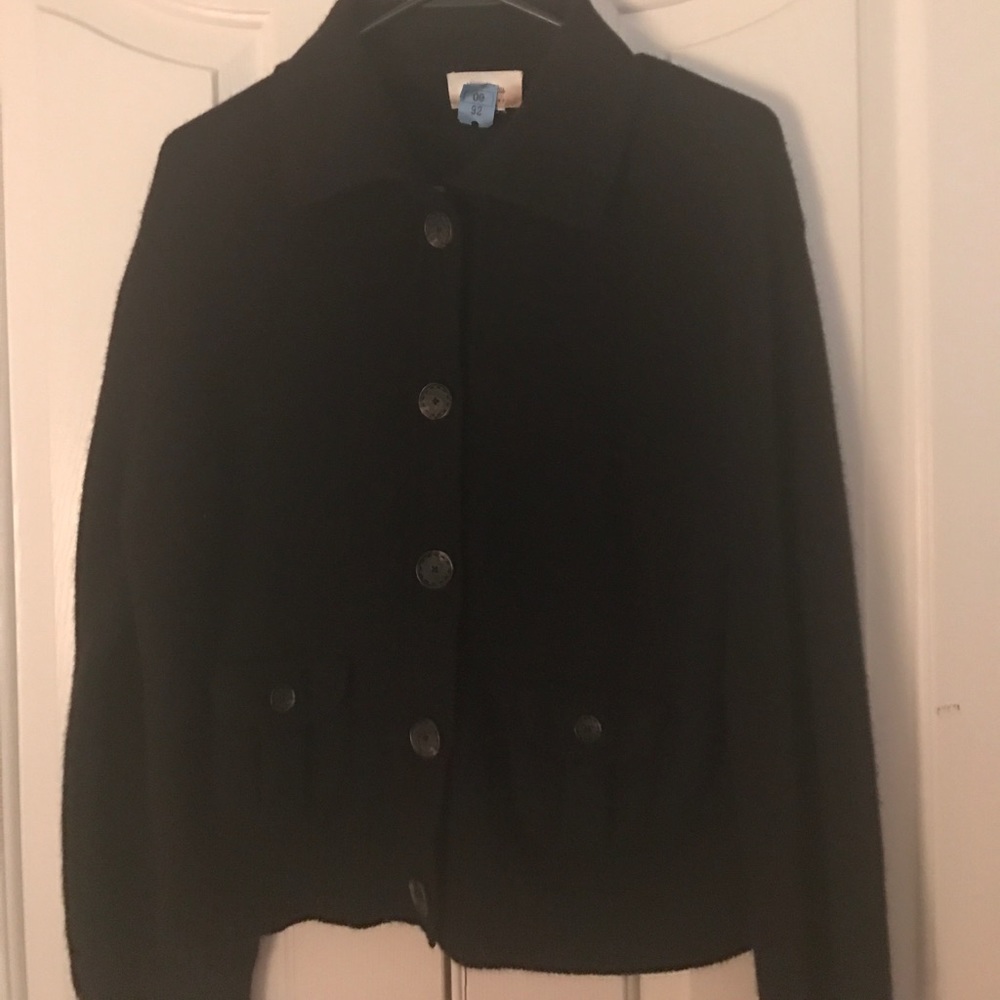 Neiman Marcus black cashmere sweater