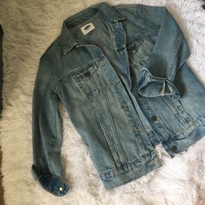 Oversized Old Navy Denim Jean Jacket