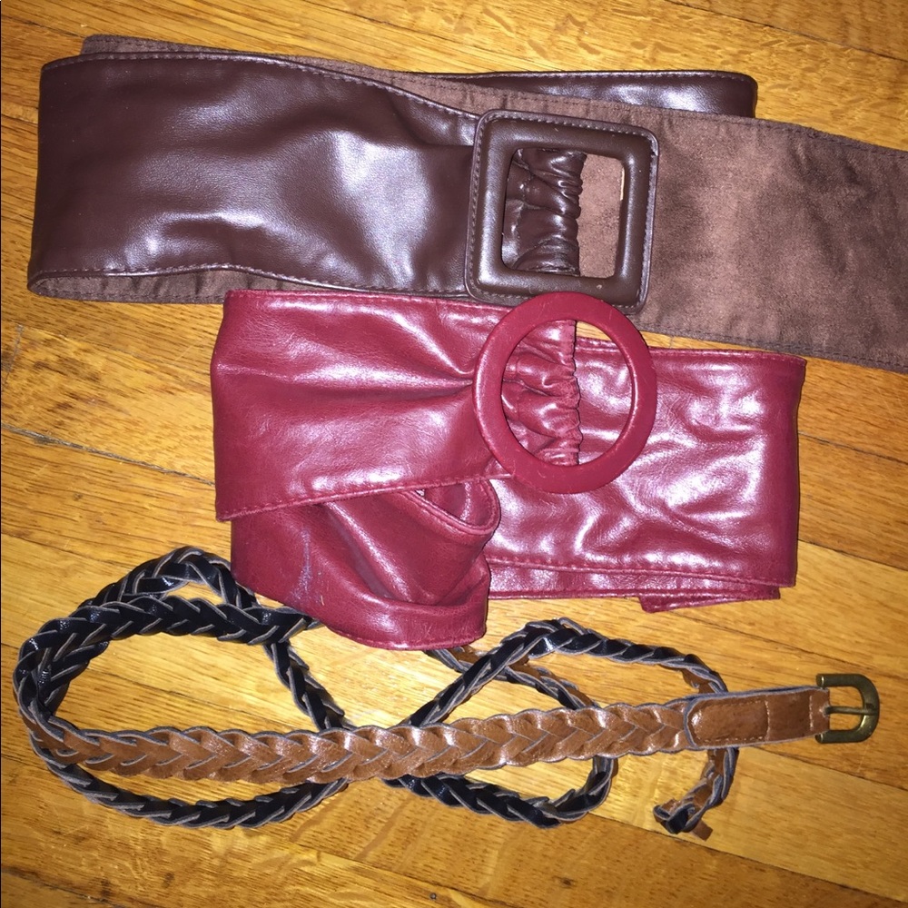 3 belts