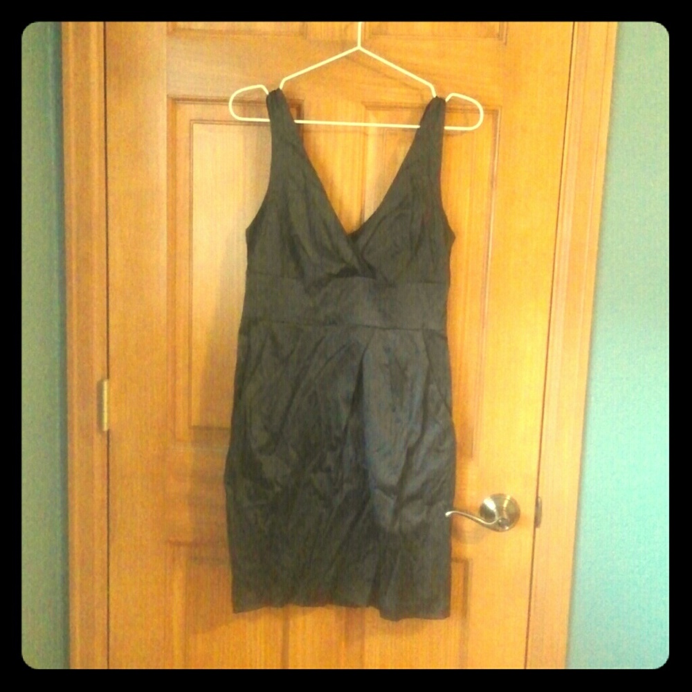 Slate Grey Prom Dress