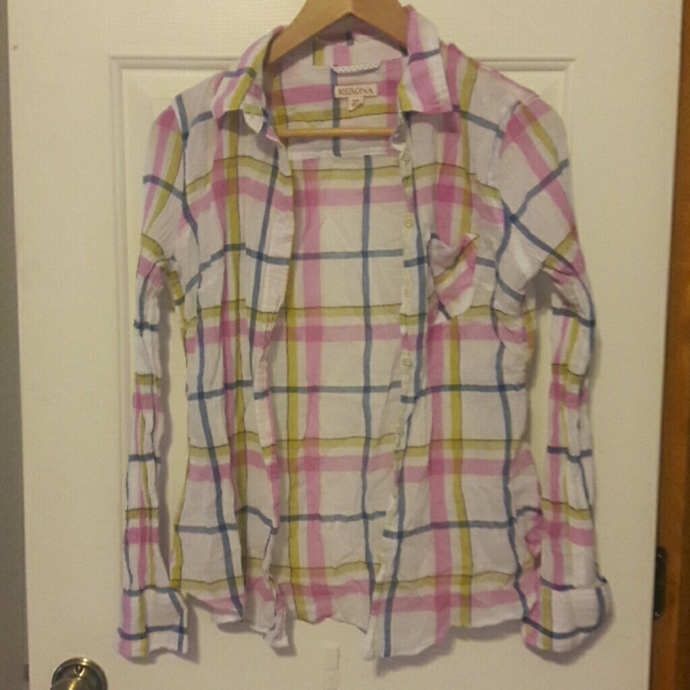 Womens Merona button down shirt