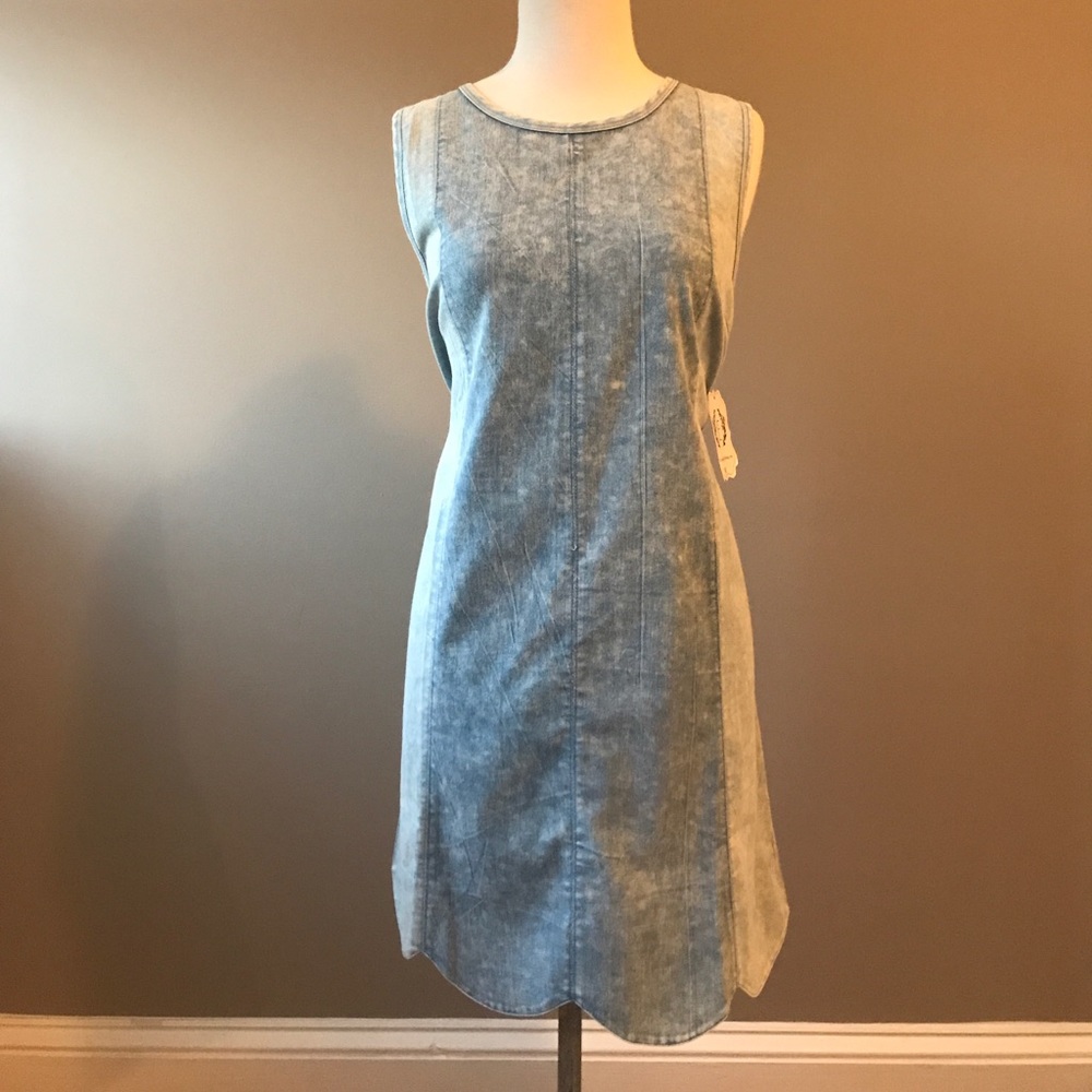 Denim Jumper Dress