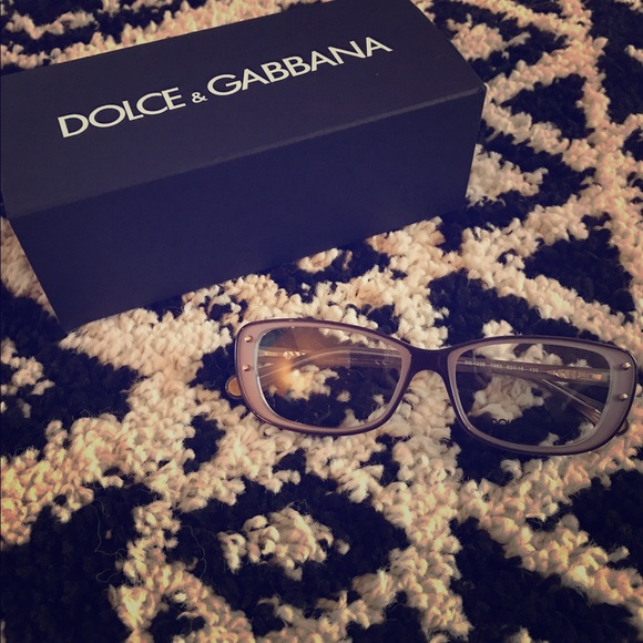 Purple Dolce and Gabbana Frames - Picture 1 of 4