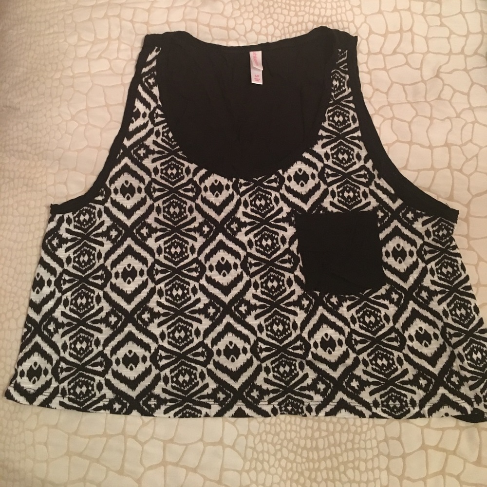 Tribal Cropped Tank