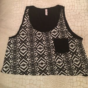 Tribal Cropped Tank