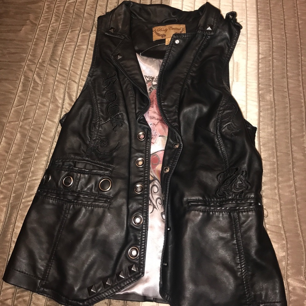 Black vest