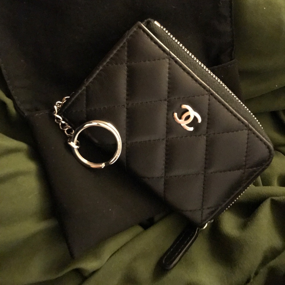 Authentic Chanel key pouch