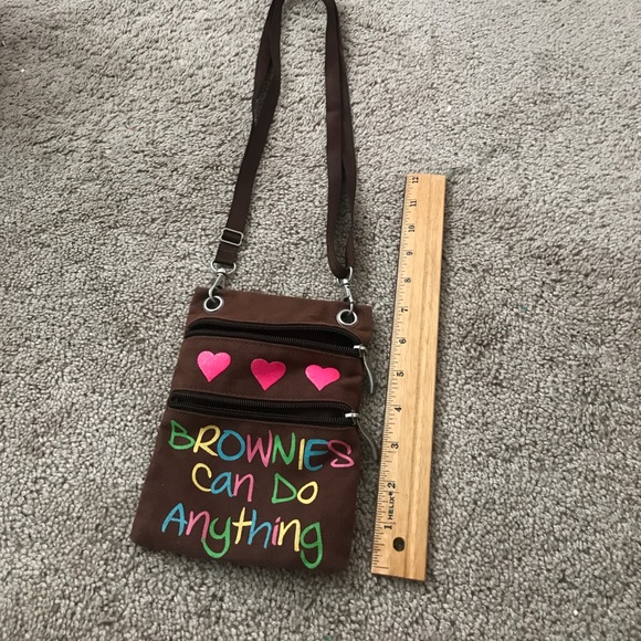 Girl Scouts Other - Girl Scout brownie crossover bag