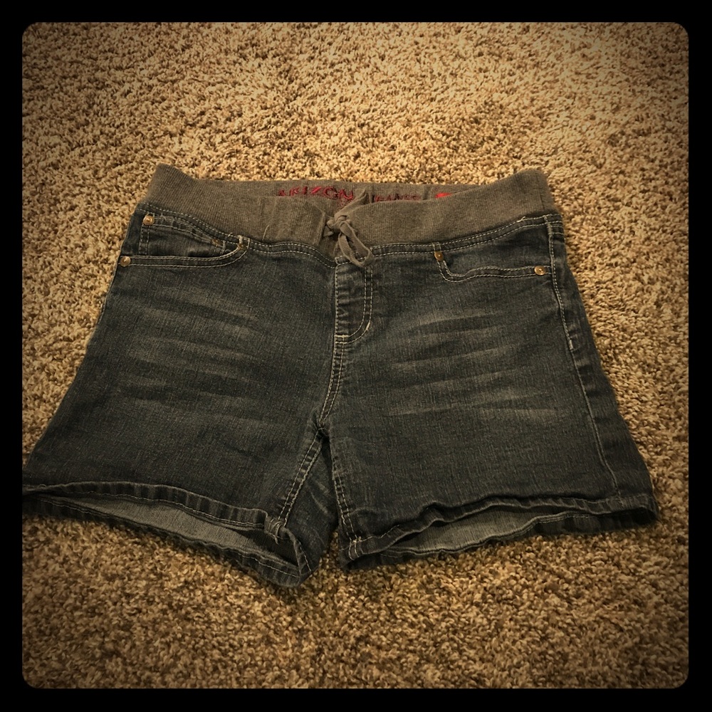 Denim shorts