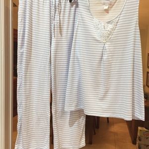 Carole Hochman 100% cotton sleeveless pajamas