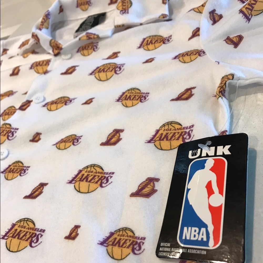 NWT Woman's or Kids Lakers Shirt - Picture 2 of 4