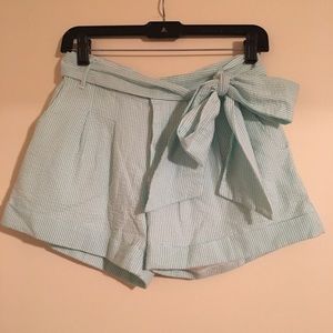 Seersucker shorts