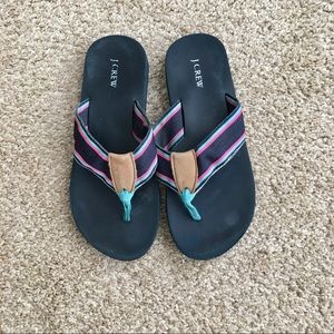 J. Crew flip-flops