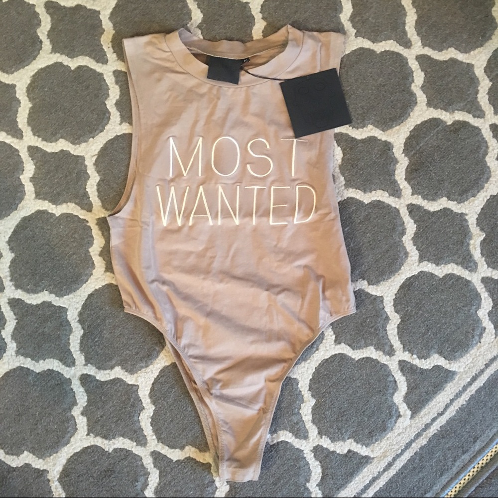 NWT Nightwalker Most Wanted Bodysuit