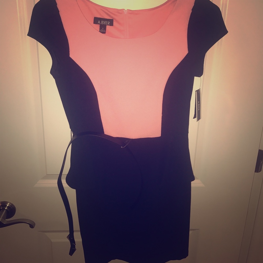 Peplum dress