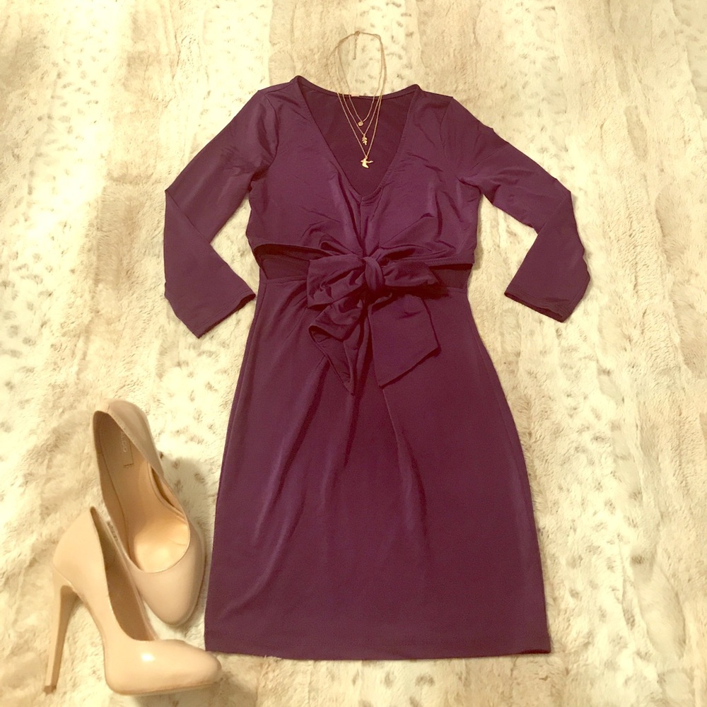 Quarter Sleeve, Cutout Bodycon Dress
