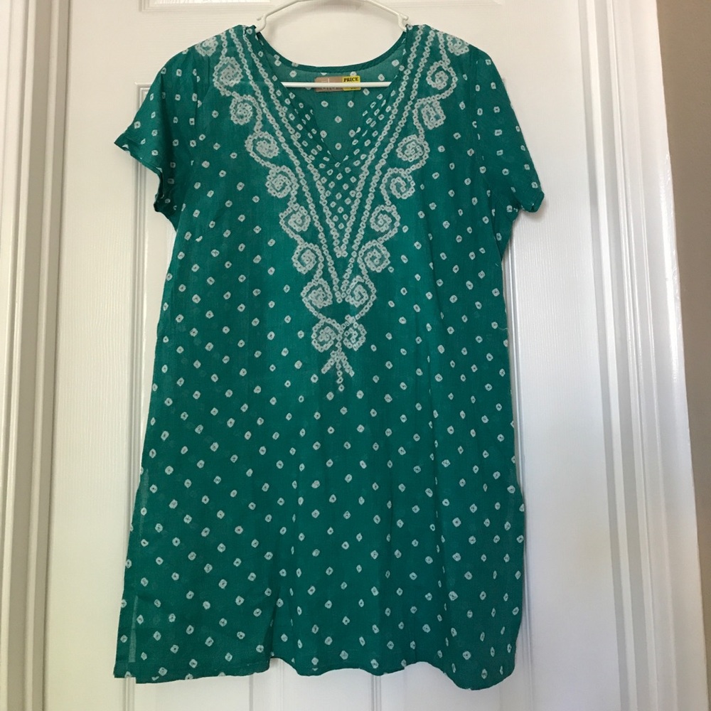 NEW Teal Cotton Kurti (K33)