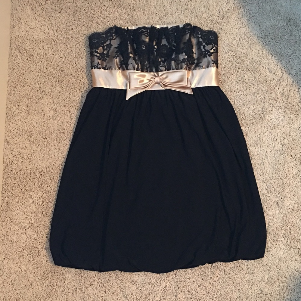 Black and Gold Dress!