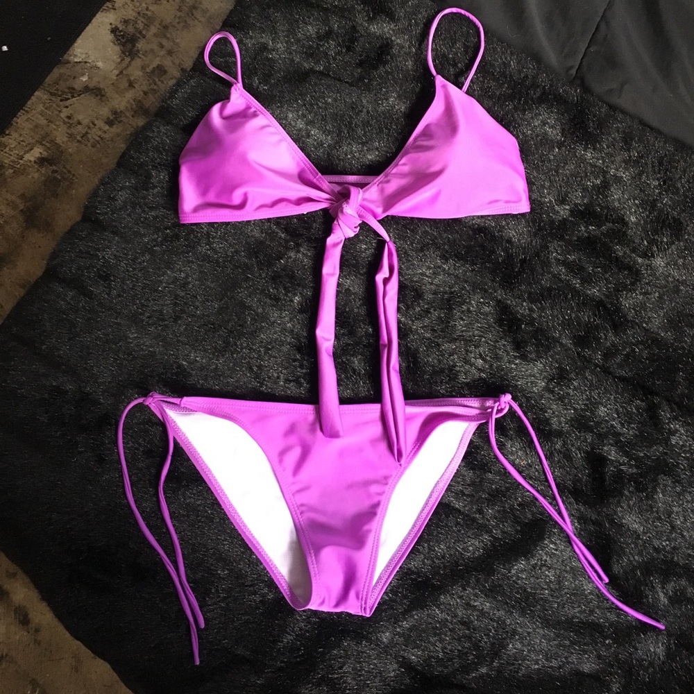 Victoria Secret purple bikini