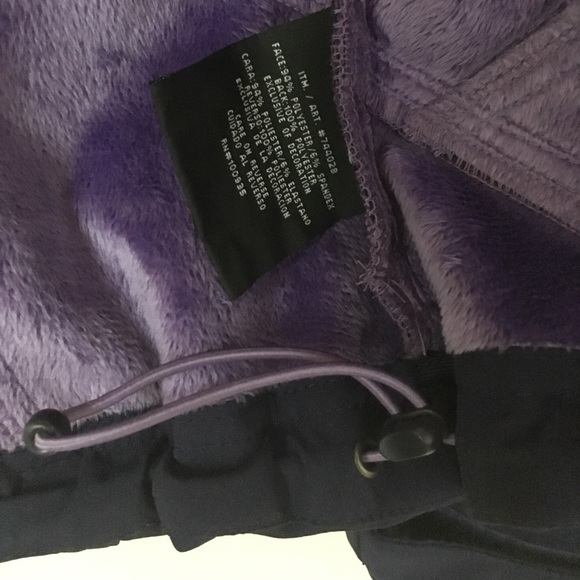 Double diamond soft shell jacket w/faux fur lining - Picture 5 of 7