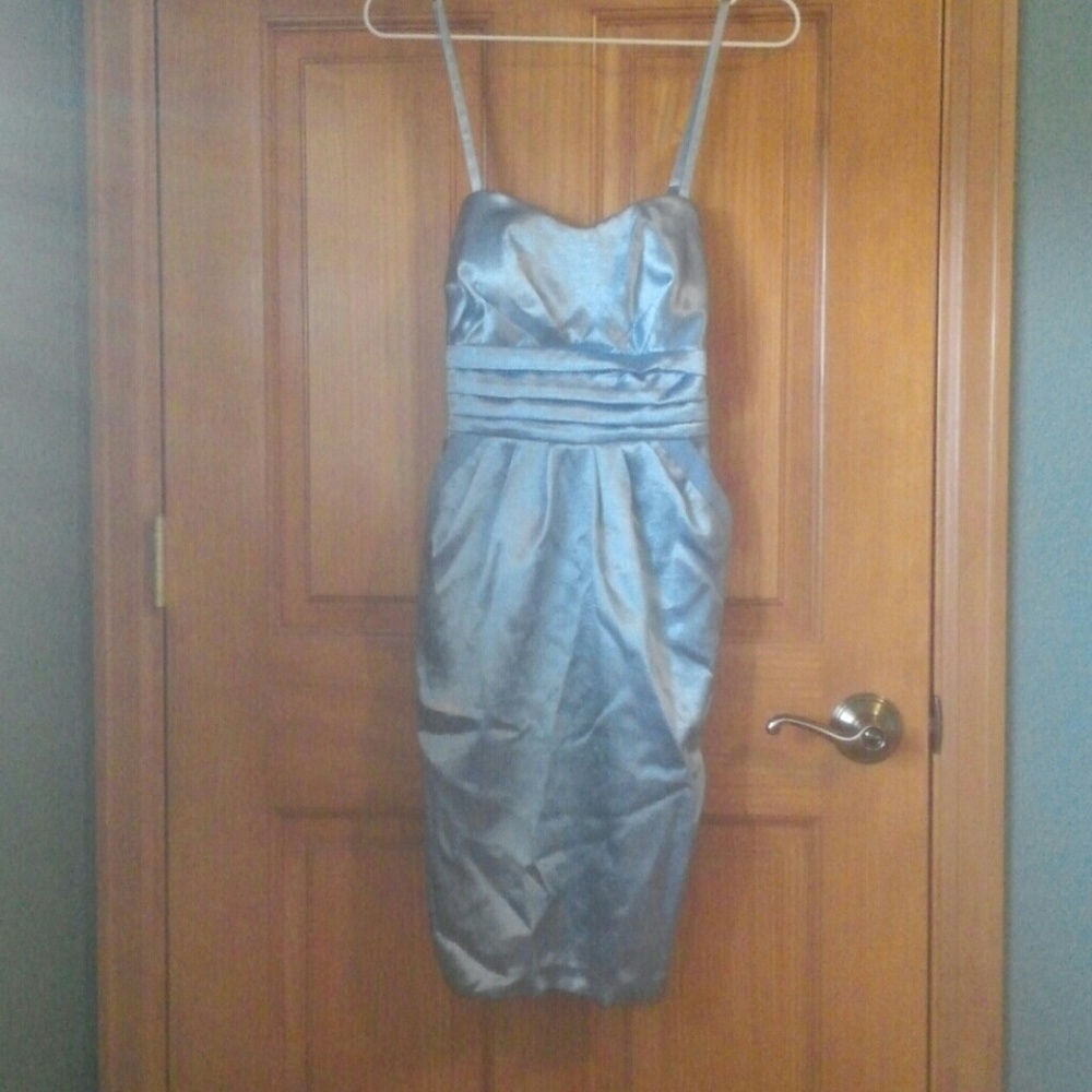 Pale Blue Prom Dress