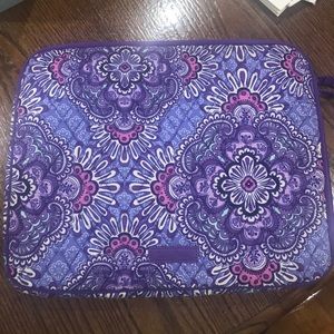 Vera Bradley Laptop Sleeve in Lilac Tapestry