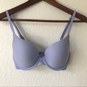Victoria's Secret Blue Perfect Shape Bra 32D
