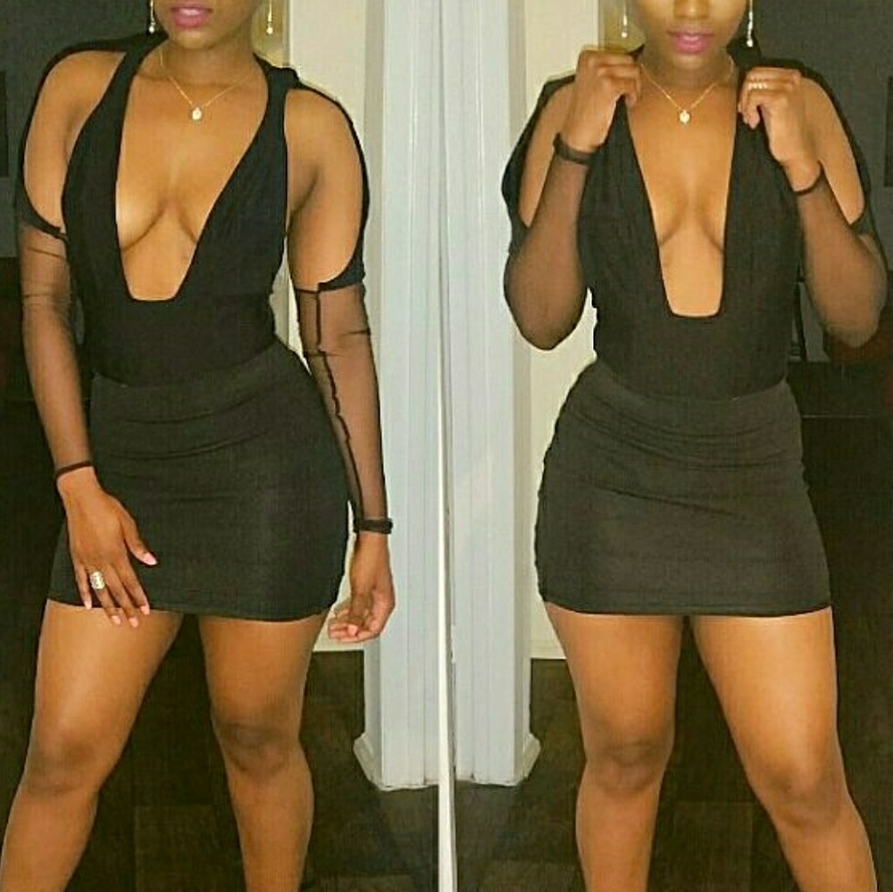 BODYSUIT Mesh detailing