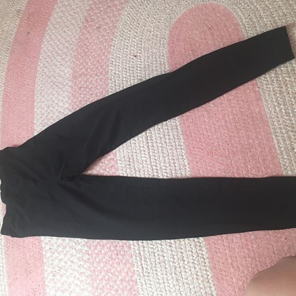 black american apparel legging