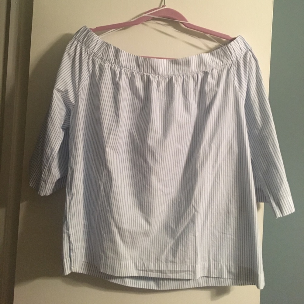 Madewell off-shoulder top