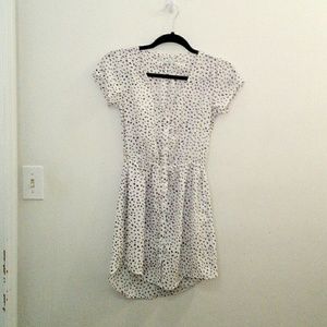Black & white button-down Kimchi Blue dress sz XS