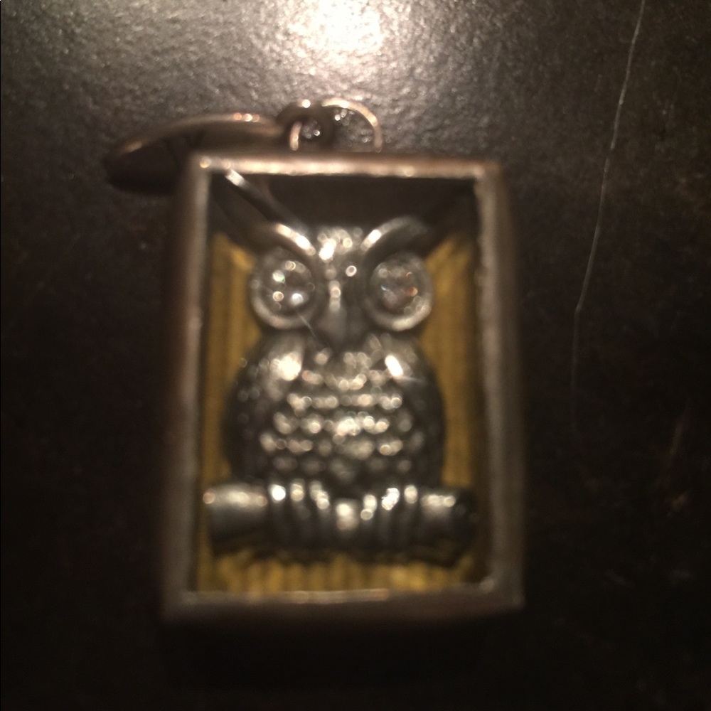 JEWEL KADE RETIRED OWL W/ CRYSTAL EYES CHARM