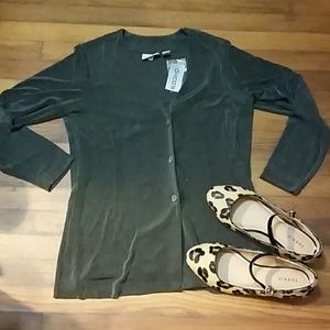 Green layering jacket