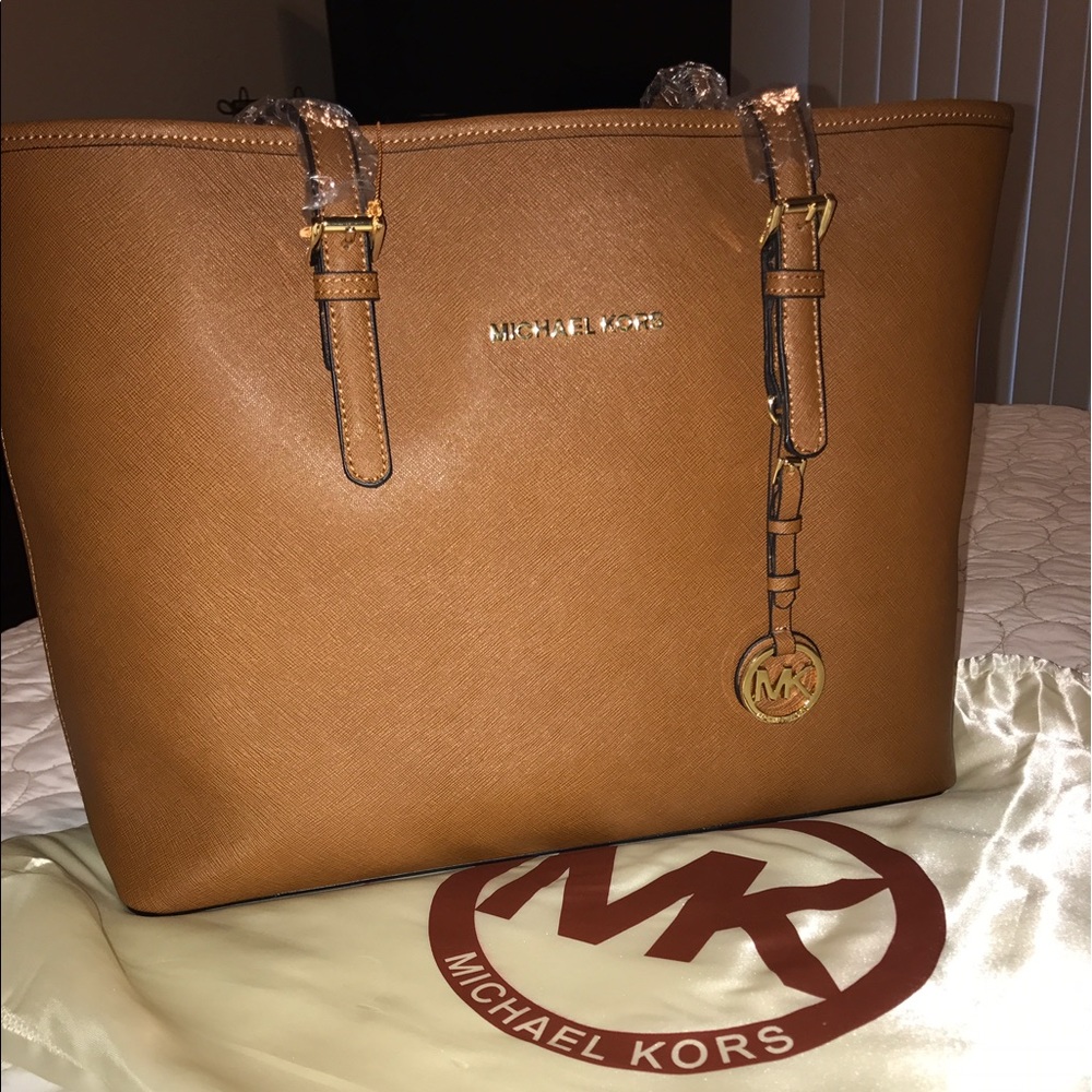 MICHAEL Michael Kors Jet Set tote-gorgeous brown