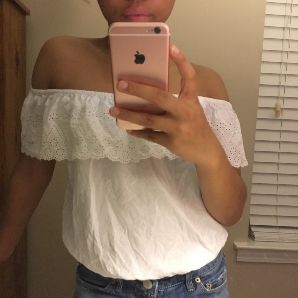 Off the shoulder top