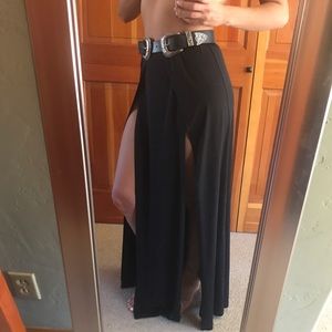 Nasty Gal - High Slit Skirt - Small