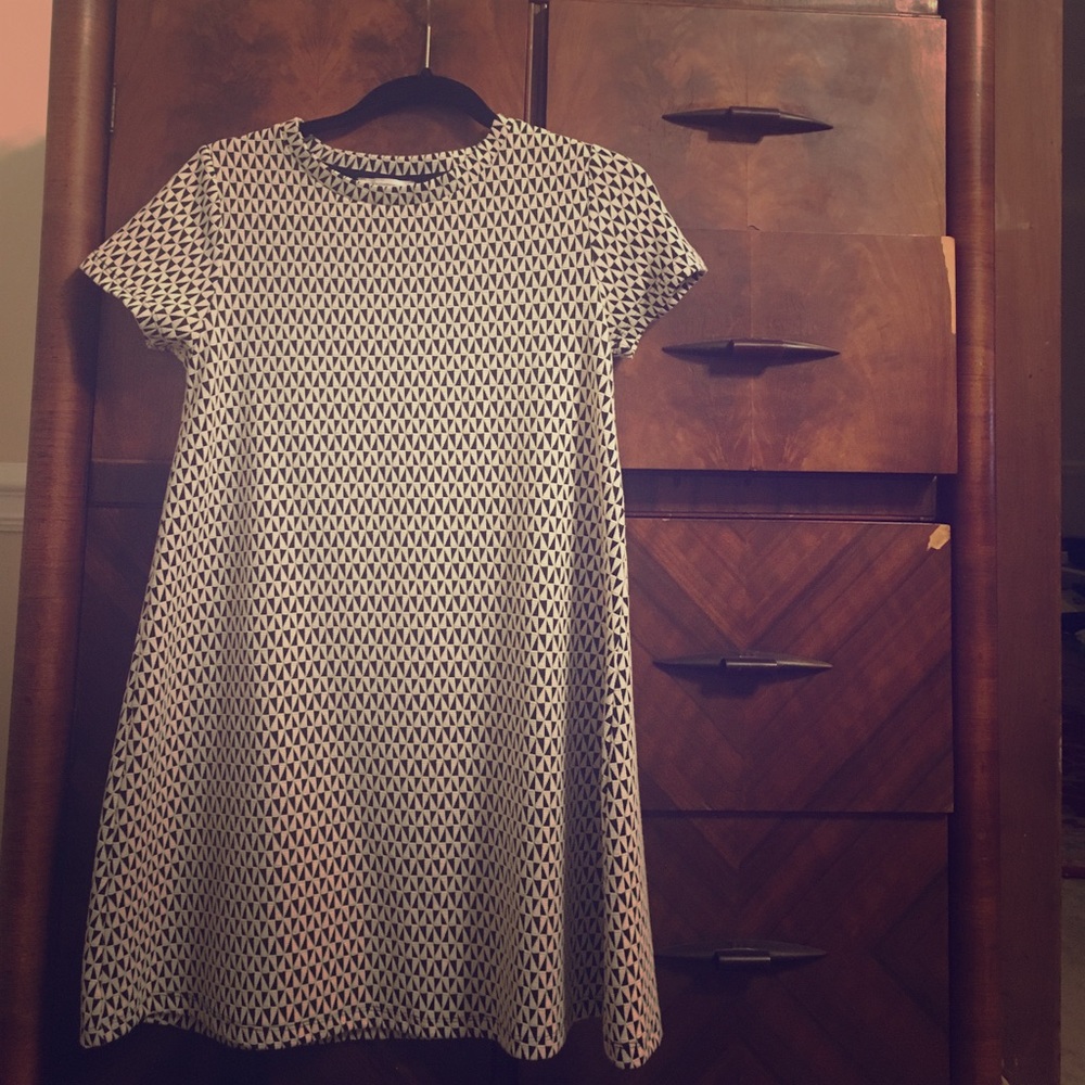 Zara Geometric Print Minidress