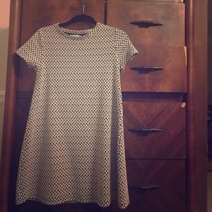 Zara Geometric Print Minidress