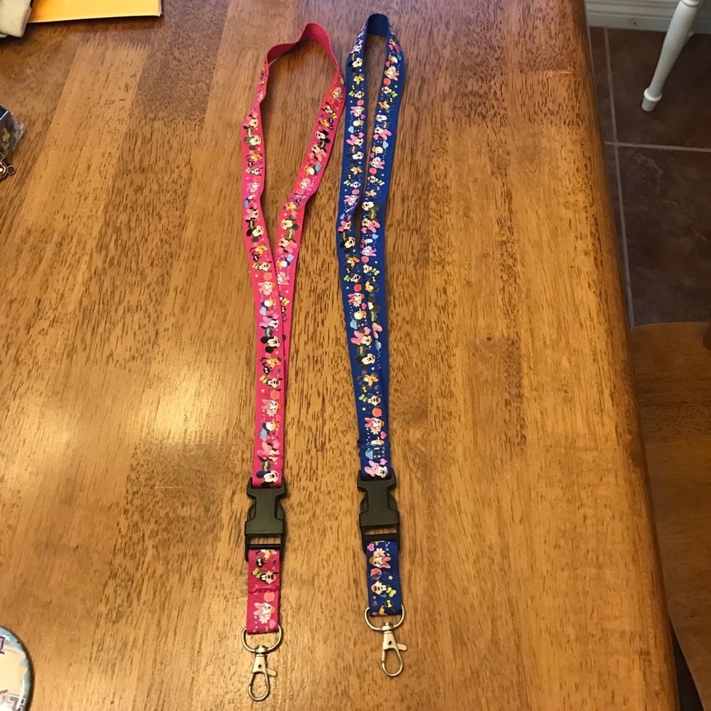 Disney trading pin lanyards