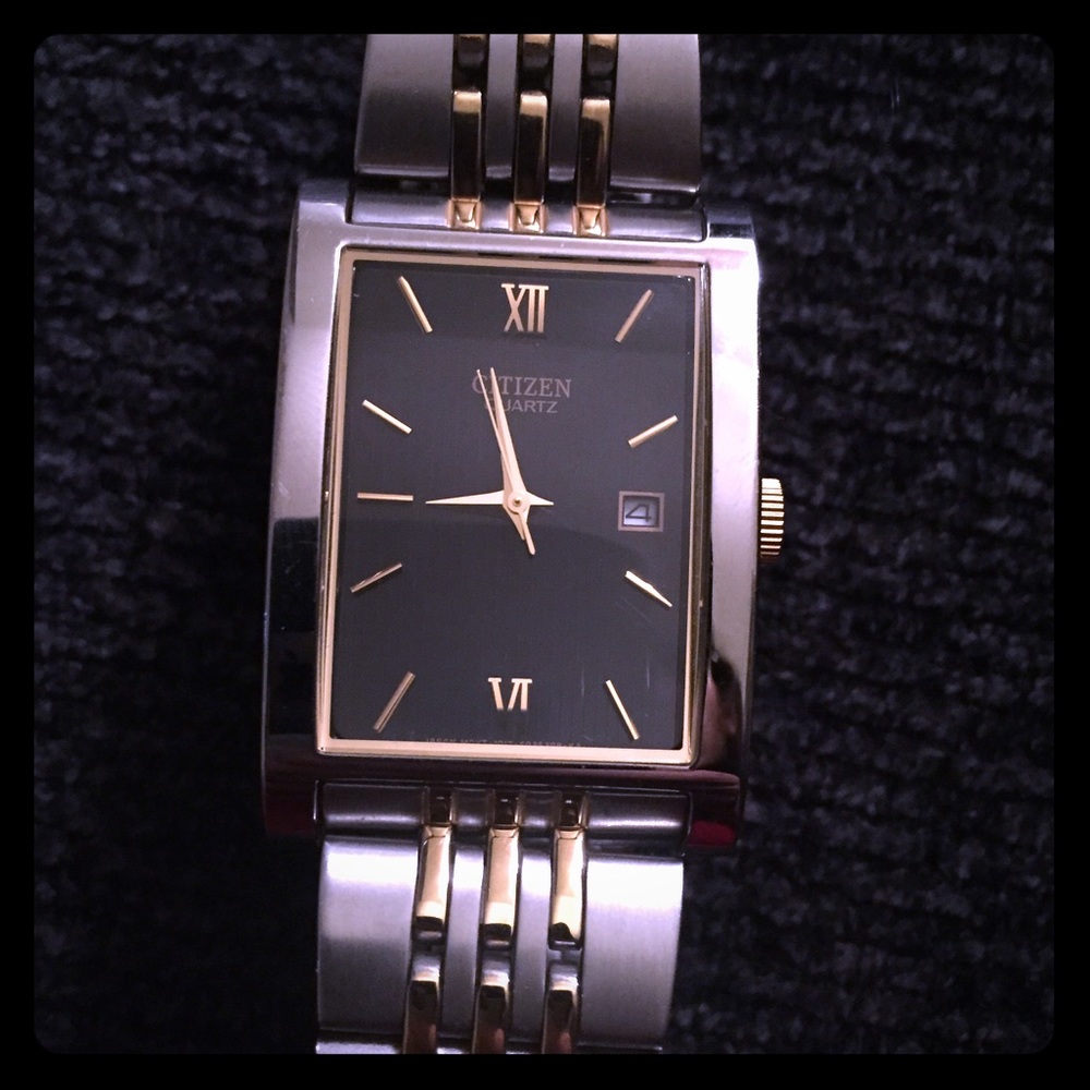 Beautiful two-toned Citizen wrist watch.
