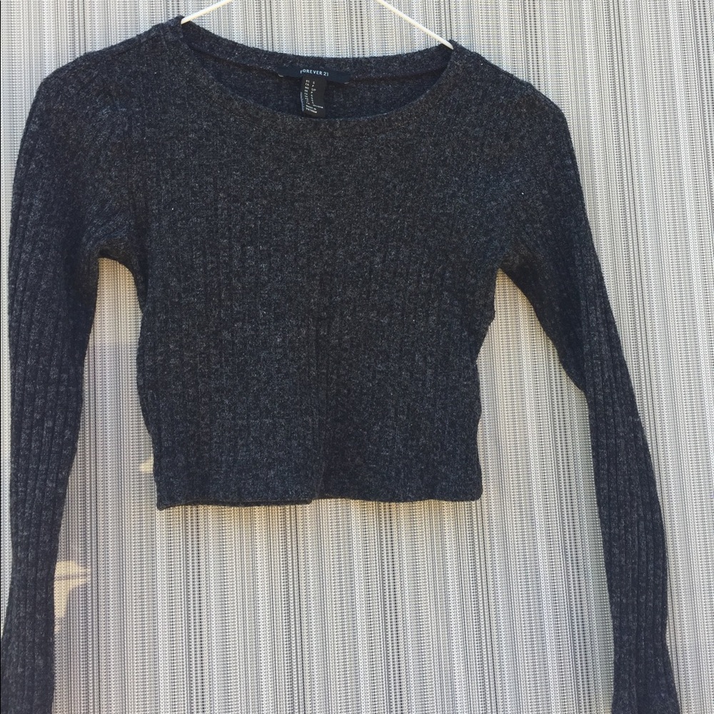 Stretch Knit Crop Top