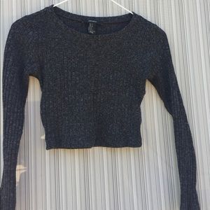 Stretch Knit Crop Top