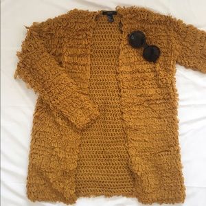 Mustard Yellow Cardigan