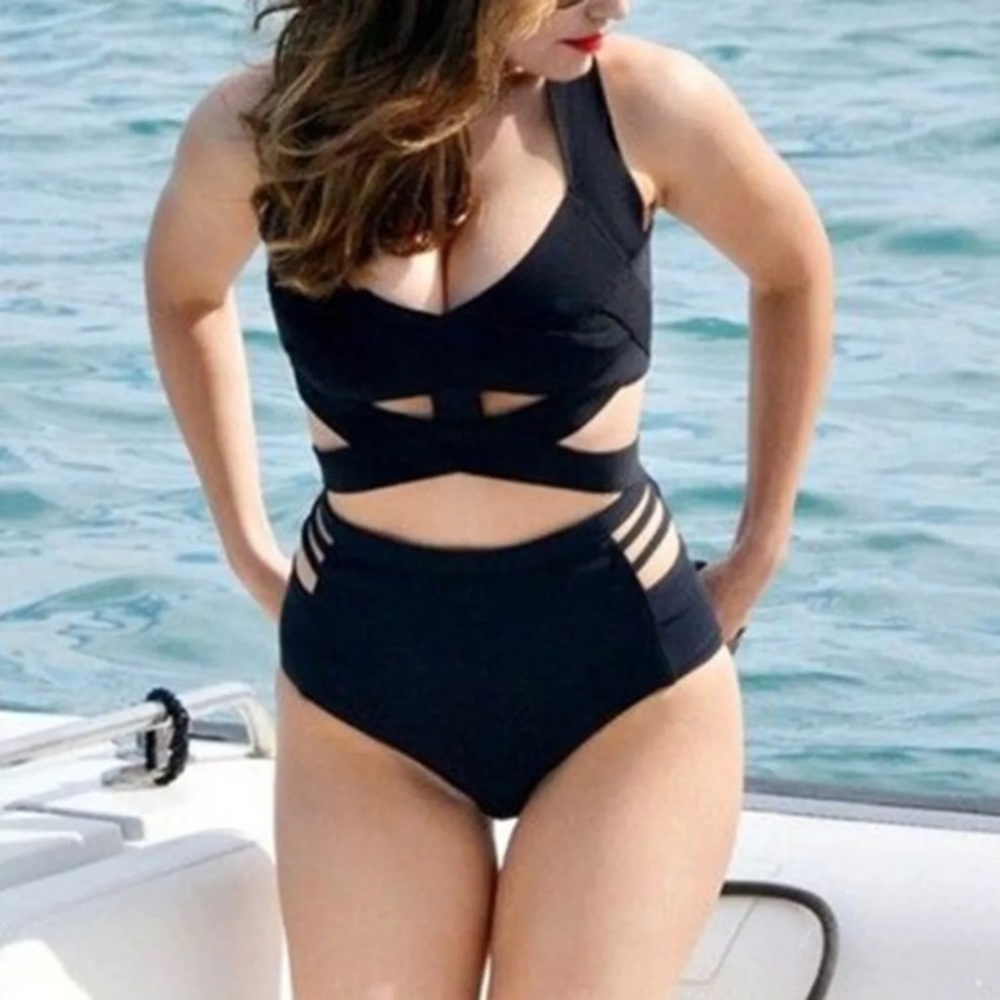 Black swimsuit