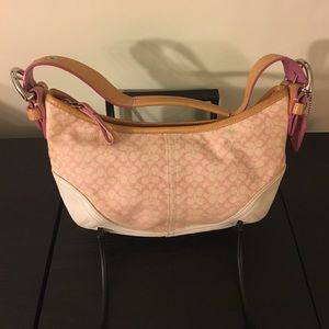 Coach monogram small hobo