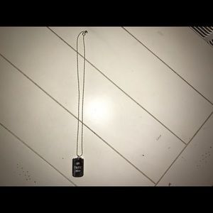 Tiffany & Co. Dog Tag necklace