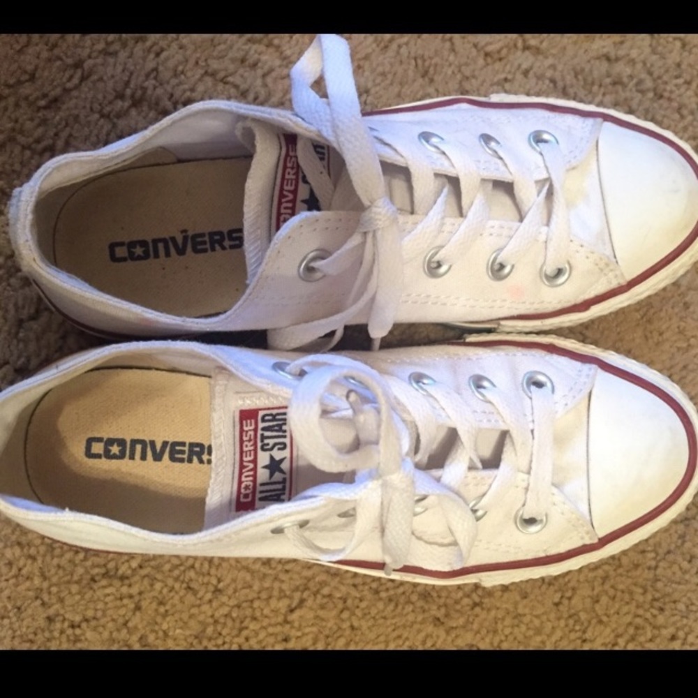 Women's White Converse