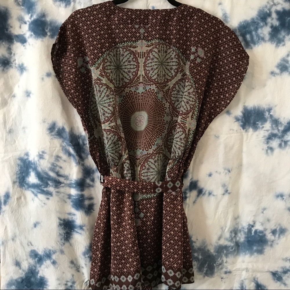 Boho tie waist top - Picture 3 of 3