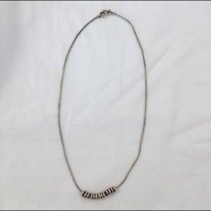 Silpada sterling silver sliding bead necklace