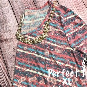NWT Lularoe XS Perfect Paisley